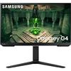 Samsung Monitor Gaming Odyssey G4 (S25BG400), Flat, 25'', 1920x1080 FHD, IPS, 240Hz, 1ms (GtG), Freesync, G-Sync, HDMI, DP, Ingresso Audio, HAS, Pivot, Eye Saver Mode, Flicker Free