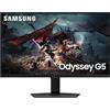 Samsung Monitor Gaming Odyssey G5 (S27DG502), Flat, 27", 2560x1440 (QHD), IPS, 180Hz, 1 ms, AMD FreeSync, Adaptive Sync, HDMI, Display Port, Ingresso Audio, HAS, Pivot, Flicker Free