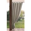 Eurofirany GARDEN Tenda de Esterni con Passanti - 1 Pezzo. Tende impermeabili per Terazze, Tenda per Gazebo Pergolata Patio Balcone, Protezione Solare e Privacy, 155x220 cm, Cappuccino