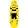 Barret SAGOMA GONFIABILE 205 CM - GIALLA