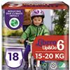 ESSITY Libero Up e Go Pannolini Mutandina Taglia 6 (13-20Kg) Confezione da 18 Pz