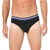 Emporio Armani Microfiber Essential Brief, Slip Uomo, Nero (Black), L