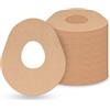 MEDMAX Toppe Adesive per Dexcom G7 (confezione da 25), Impermeabili Traspirante Toppe, Durevoli Pretagliate CGM Sensore Cerotto, (Beige)