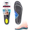 HW CASA Solette Ortopediche Supporto Per Arco Plantare, Solette Scarpe Plantari Ortopedici Per Piede Piatto, Fascite Plantare, Per Uomini E Donne (L 43-46)