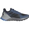 adidas Terrex Soulstride Trail Running Shoes, Scarpe Uomo, Wonder Steel/Core Black/Pulse Blue, 38 2/3 EU