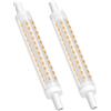 BAOMING R7S LED 118mm R7s 118mm Lampadina 10W Bianco caldo 2700K R7S Presa J118 Non dimmerabile φ15mm*H118mm equivalente a R7S 118mm100W Lampada alogena AC 220-240V 1200LM Confezione da 2