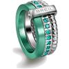Breil Collezione BREILOGY, Anello Donna in Acciaio, Gioiello idee regalo donna