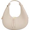 Ergocar 2022 Nuovo Borsa a Mano Donna, La Moda Borsa a Mezzaluna Borsetta Donna, Elegante Donna Borse a Tracolla, Tote Spalla Donna Portafoglio Tote Bags, Beige