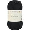 Schachenmayr 9801210-00110 Filati per Maglieria A Mano Catania, 50G Schwarz