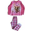 Sabor Pigiama Bambina Invernale 44 Gatti, Pigiama Caldo Cotone, Pigiama Bambina Felpato, Disney, Marvel (6217 Fuxia, 4 Anni)