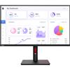 Lenovo ThinkVision T32p-30 LED display 80 cm (31.5) 3840 x 2160 Pixel 4K Ultra HD Nero GARANZIA ITALIA