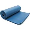 Wiltec Tappetino per yoga pilates e fitness blu 180 x 60 x 1,5cm spesso e antiscivolo
