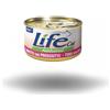 Life Cat Natural Tonno e Prosciutto 85 gr Scatoletta Gatti