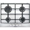 Glem Gas - Piano Cottura A Gas Gt64ix 4 Fuochi 58,5cm-inox
