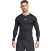 ADIDAS MAGLIA ALLENAMENTO TECHFIT COMPRESSION T-shirt Manica Lunga Uomo