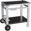 Cook'in Garden - Desserte da giardino Media M, carrello con piano di lavoro, mobile su ruote per cucina esterna, supporto ideale per barbecue o plancha, facile da spostare