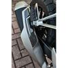 Resin Bike Adesivi Moto Compatibile con Honda CB 500 X 2019. Protezione Scarico Copri Marmitta da Urti e Graffi. Adesivo 3D Resinato - Finitura Metallizzata