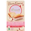 Senza Glutine Bauli Plumcake alla mela - Merendina senza glutine e lattosio, 4 pezzi da 33 g