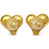 CHANEL Pre-Owned - Orecchini di perle CC 1995 - Donna - placcatura in oro/perle - Taglia unica - Nero
