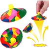 Ainiv 2 Pezzi Rimbalzo Ciotola Giocattoli Fidget Toy, Di Giocattoli Per Rimbalzare La Ciotola, Gioco Antistress Rilassante per Adulti e Bambini Multicolore, Giocattolo Sensoriale per Alleviare l'ansia