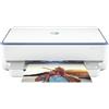 HP [ComeNuovo] HP ENVY 6010e - Stampante multifunzione, stampante, scanner, fotocopiatrice, WLAN, Airprint con inchiostro istantaneo di 6 mesi, colore: Blu