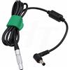 HangTon Spina DC ad angolo retto a 0B 2 pin cavo di alimentazione per Teradek Bond Bolt serie 18inch
