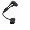 HangTon Femmina P-tap a 2X D-tap Maschio Power Split Y Cavo per V-Mount Batteria Anton -Bauer IDX 30cm