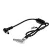 HangTon ad angolo retto DC Plug 5.5x2.5mm a 2 pin Cavo di alimentazione per Monitor Trasmettitore Ricevitore Teradek Bond Bolt 18 pollici