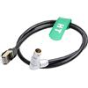 HangTon Teradek COLR Ethernet ad Alexa SXT Mini cavo per fotocamera RJ45 Cat7 ad angolo retto 10 pin per ARRI 60 cm