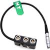 HangTon Power Splitter Cable Box RS 3 pin maschio a 1 x 0B 2-pin 2 x Fischer RS 3 pin femmina