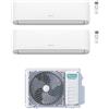 Hisense Climatizzatore Hisense Hi-Comfort Wi-fi Dual split inverter 7000 + 9000 btu gas R32 (U.E. 2AMW35U4RGC)