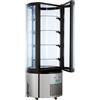 FORCAR Espositore Refrigerato Tondo ARC400RC - Vetro Panoramico - Capacità Lt 400