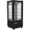 FORCAR Frigo Vetrina Espositiva Black - Gelateria e Pasticceria LSC65B - Capacità lt 280
