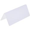 Papermania - Biglietti segnaposto da 90 x 100 mm, Confezione da 20 coperti, Colore: Bianco
