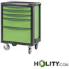 Carrello per attrezzi con 5 cassetti h905_03