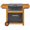 Campingaz Grill Barbecue A Gas A Tre Bruciatore 14 Kw, Nero Marrone, 128 x 59 x