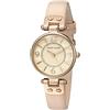 ANNE KLEIN - Orologio da donna con cinturino in pelle, Rosa