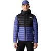 The North Face - Piumino con cappuccio da uomo Resolve - Cave Blue-TNF Black - S