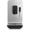 Smeg, Macchina da Caffè Espresso Automatica BCC12BLMEU, Lancia Vapore, Macinacaffè Integrato, Sistema Thermoblock, Serbatoio 1,4 L, Cassetto Raccogligocce Rimovibile, Dimensioni Compatte, 1350W, Nero