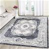 Tinyboy-hbq Tappeti Salotto Moderno Soggiorno Tappeto Morbido Tappeti Moderni Soggiorno a Pelo Corto per Tappeto Sala Camera da Letto (Grigio bianco, 200 x 200 cm)