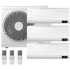 Samsung Climatizzatore Trial Split Inverter Cebu WiFi 9000+9000+9000 BTU R32 AJ068TXJ3KG