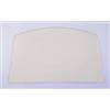 VETRO CERAMICO SAGOMATO x modello Nordica, ISOTTA 47,6cm X 31,7 cm, spessore 4mm