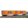 ACME 40366 - Carro intermodale articolato Tipo Sggrss 80' AAE con due container