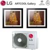 LG Climatizzatore Condizionatore Lg Dual Split Artcool Gallery 12+12 Mu2r17 R-32