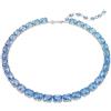 SWAROVSKI COLLANA MILLENIA, TAGLIO OCTAGON BLU