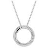 SWAROVSKI PENDENTE DEXTERA BIANCO, PLACCATURA RODIO 5692737