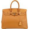 Hermès Pre-Owned - Borsa a mano Birkin 35 1995 - Donna - pelle - Taglia unica - Marrone