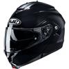Hjc Casco Moto Modulare Hjc C91N Solid Nero Metal