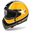 Airoh Casco Moto Jet Airoh J110 COMMAND Giallo Lucido