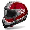 Airoh Casco Moto Jet Airoh J110 COMMAND Burgundy Lucido